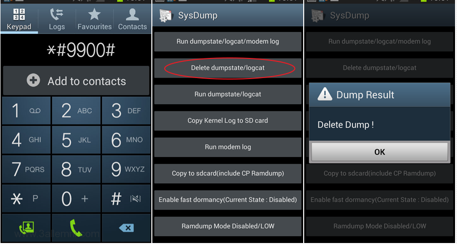 Dump result. Команда *#9900#. *#9900# Самсунг. Delete dumpstate/logcat что это. Sysdump Samsung.