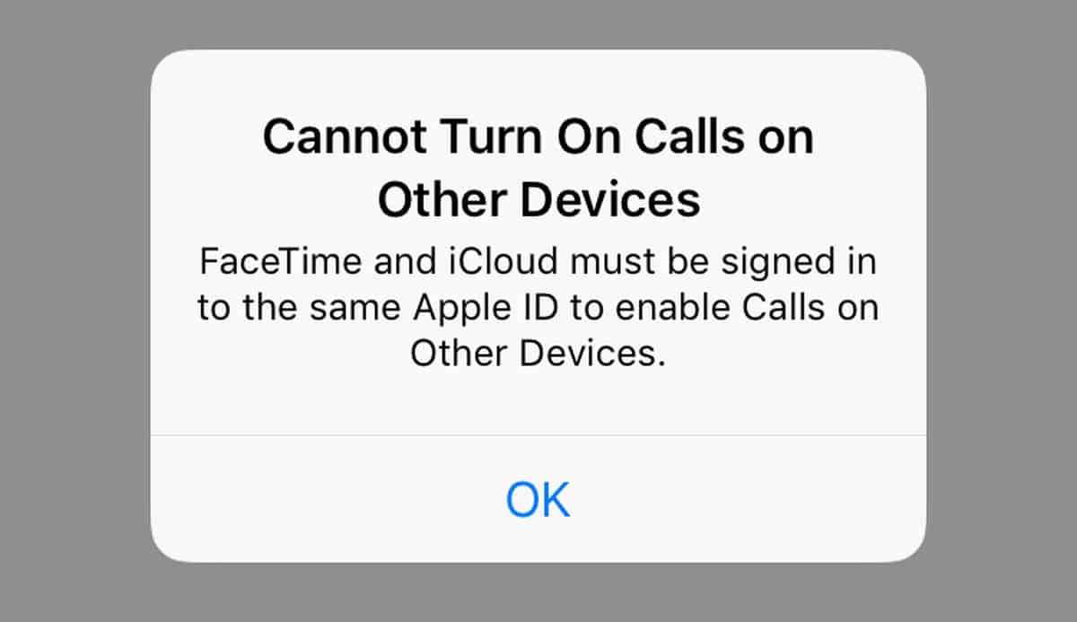 حل مشكلة Cannot Turn On Calls on Other Devices فى الايفون والايباد