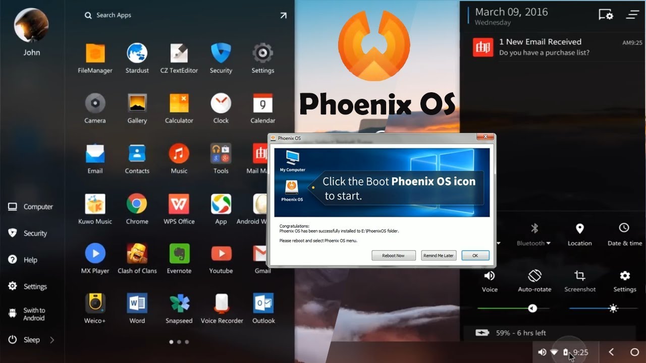 phoenix os 64 bit download